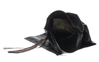 Sandsack schwarz 30x 60 cm mit Bindeband